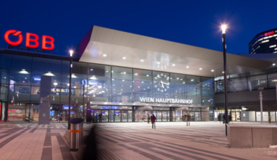 © ÖBB Hauptbahnhof Vorplatz