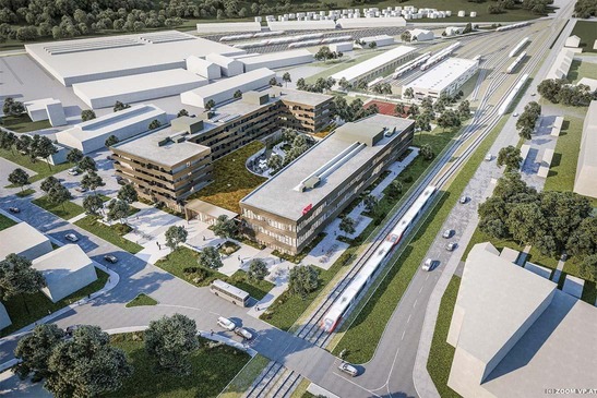 © ÖBB/ZoomVp Fp Bildungscampus Visualisierung Bildungscampus St. Pölten