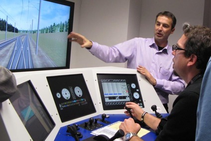 © ÖBB/ap Training am Simulator