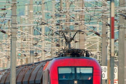 © ÖBB/Hanno Thurnher Locomotive with current collector