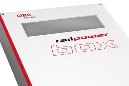 © ÖBB Section of a front view of a railpower box