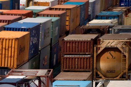 Viele Container