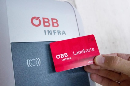 Authentifizierung mit der ÖBB E-Ladekarte