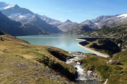 View of a water reservoir