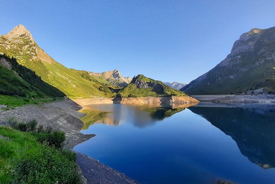 Panorama Spullersee