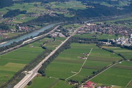 © ÖBB/Eq-Vis Blick auf die Strecke zwischen Schaftenau und Kundl