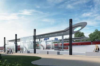 © ÖBB/Fally+Partner Architekten The new station Bad Vigaun will be barrierfree, safe and modern