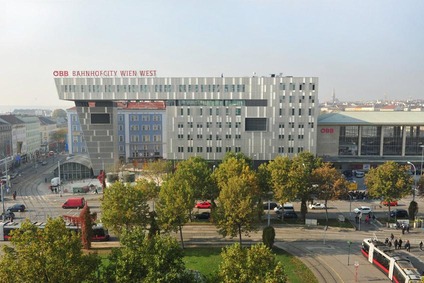 © ÖBB/Firstmedia Humer Blick auf die Bahnhof City Wien Westbahnhof