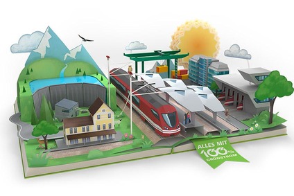 © ÖBB/Vinzenz Schüller Illustration von einem Bahnhof