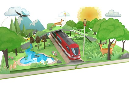 © ÖBB/Vinzenz Schüller Illustration zum Thema Natur