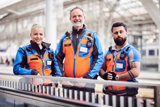 © ÖBB/Marek Knopp Sicherheitsmitarbeiter in Uniform