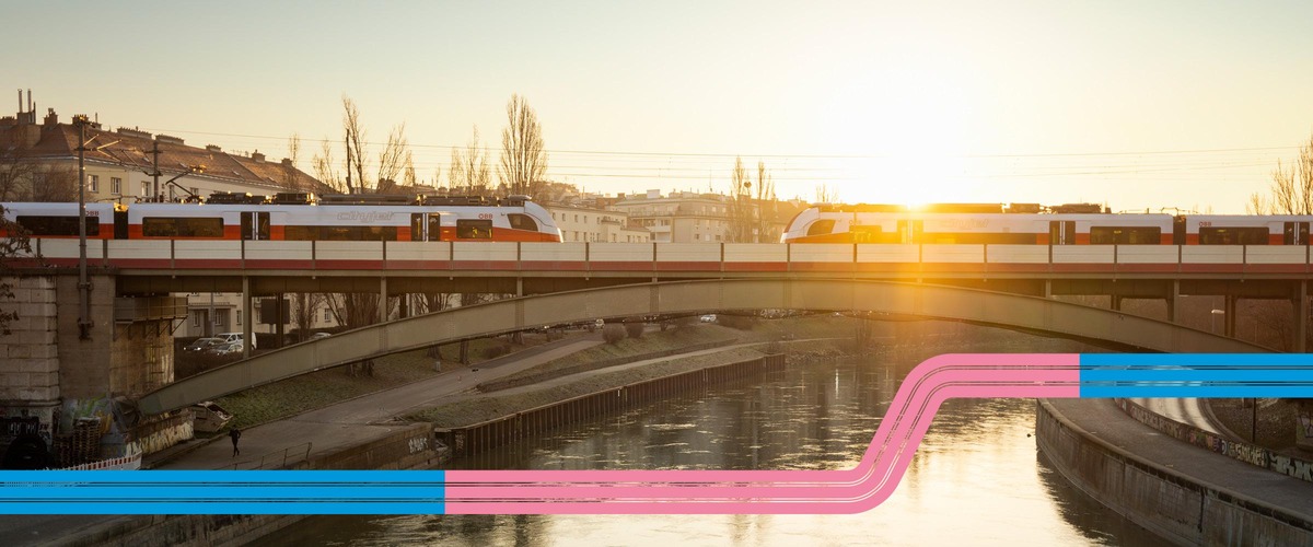 © ÖBB/Why/Peter Burgstaller Donaukanal bridge