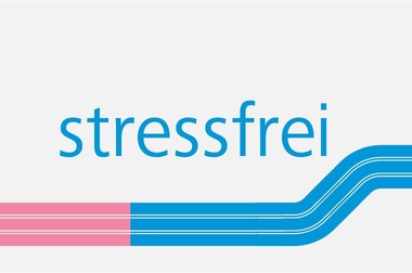 Campaign theme for stress-free "stressfrei"