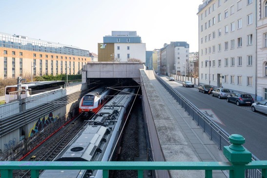 © ÖBB/Sigfried Herzog Rennweg Reitschulsteg