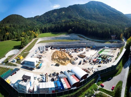 Vogelperspektive-Baustelle Göstritz