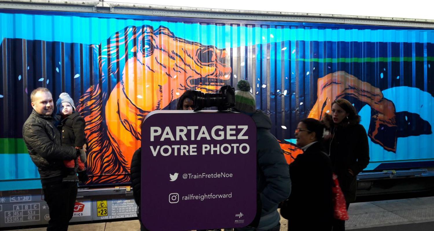 Noah's Train Event in Paris Rail Cargo Group Blog