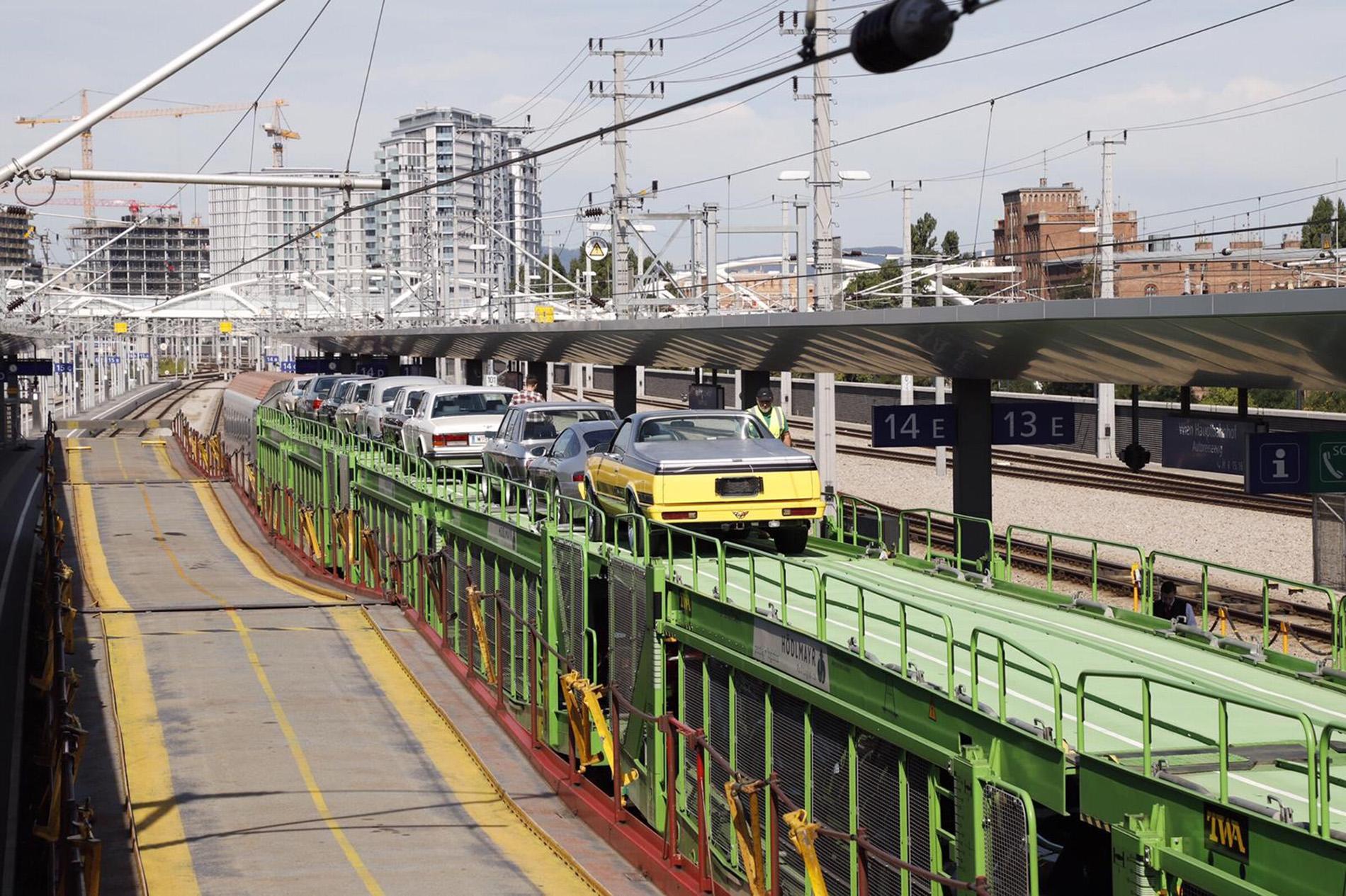 Classic cars on track Rail Cargo Group Blog