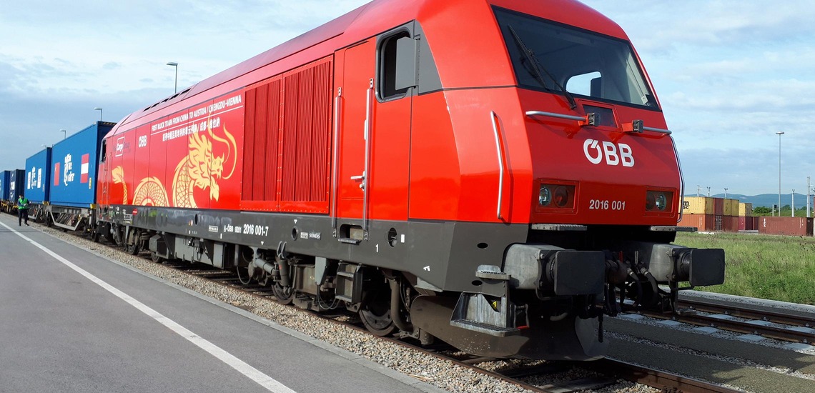 Der erste direkte Güterzug von China nach Wien - Willkommen in Wien! - Rail  Cargo Group Blog