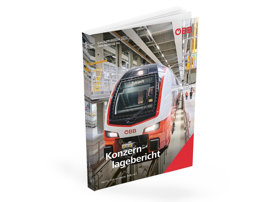 Cover von ÖBB Geschäftsbericht 2025 – Konzernlagebericht