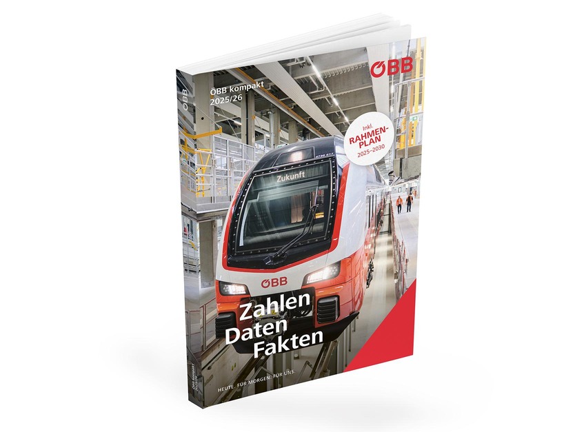 Cover von ÖBB kompakt 2025/26 – Zahlen Daten Fakten