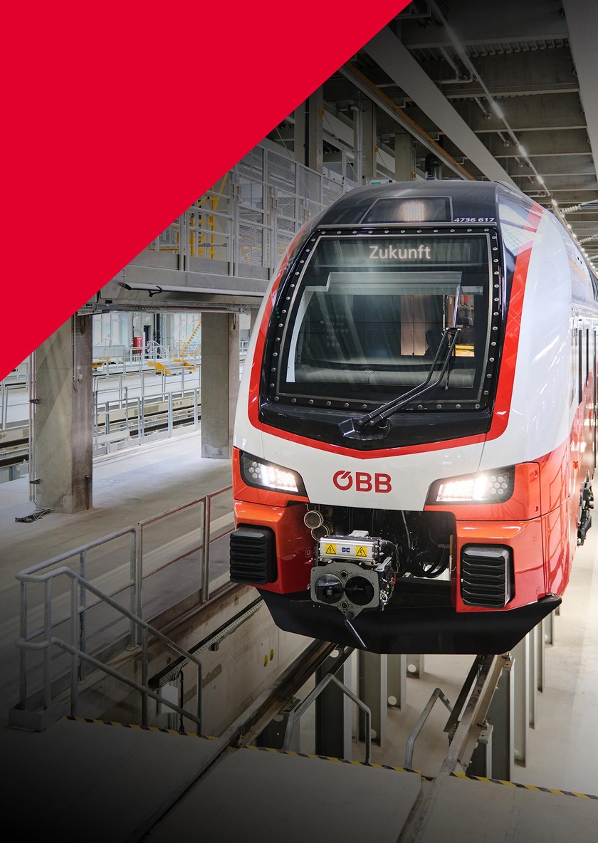 Der neue ÖBB Cityjet Doppelstock mit Ziel „Zukunft“