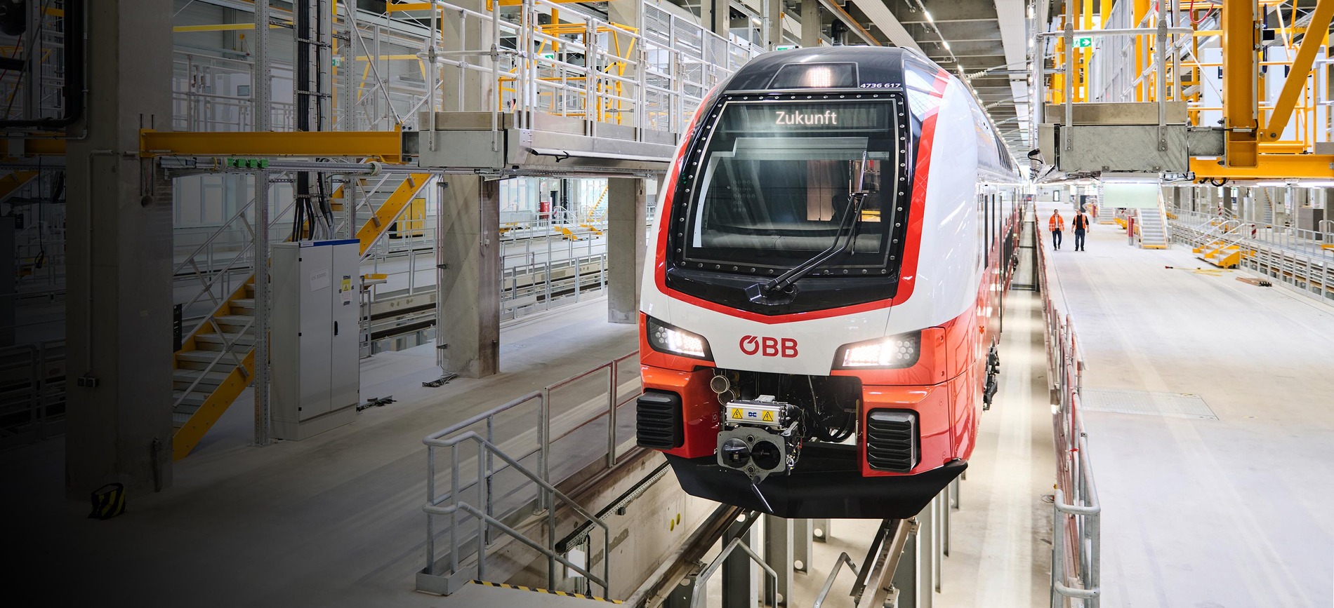 Der neue ÖBB Cityjet Doppelstock mit Ziel „Zukunft“