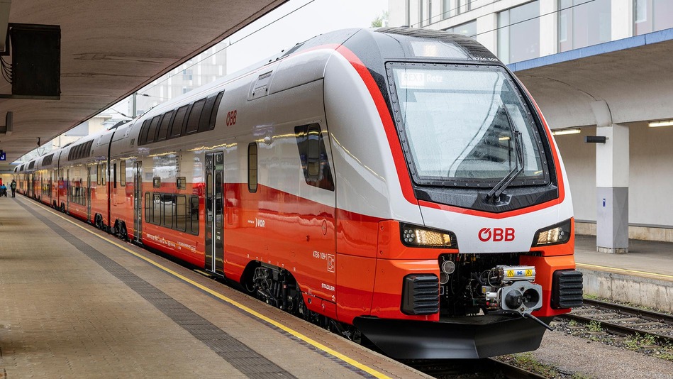 Der neue Cityjet Doppelstock von außen