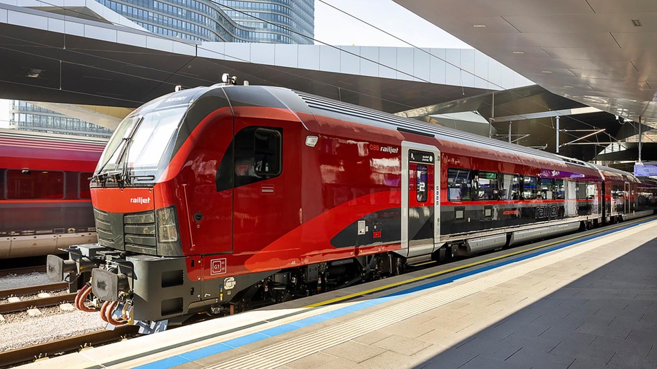 Railjet Neue Generation von außen