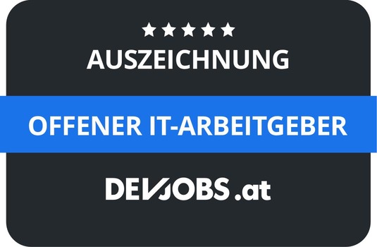 Auszeichnung von Devjobs.at 