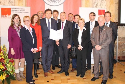 Gruppenfoto Gewinner NESTOR GOLD Gütesiegel