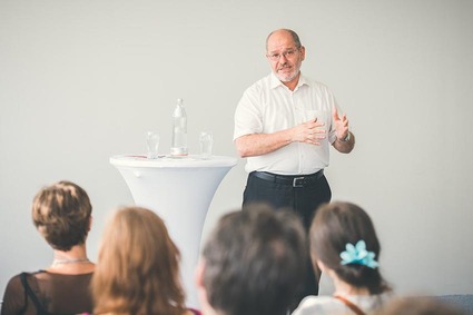 Vortragender, der redet