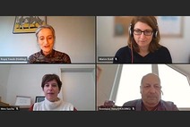 TeilnehmerInnen über Videokonferenz