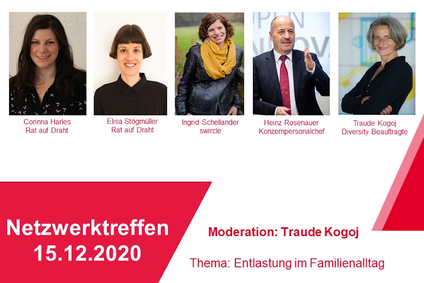 Teilnehmer der Online-Veranstaltung