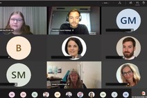 Screenshot Teams-Videokonferenz