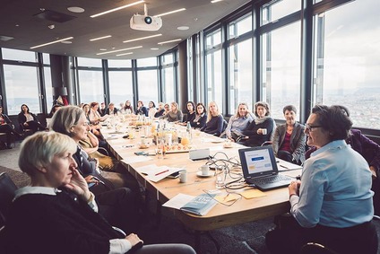 Besucher Plattformtreffen