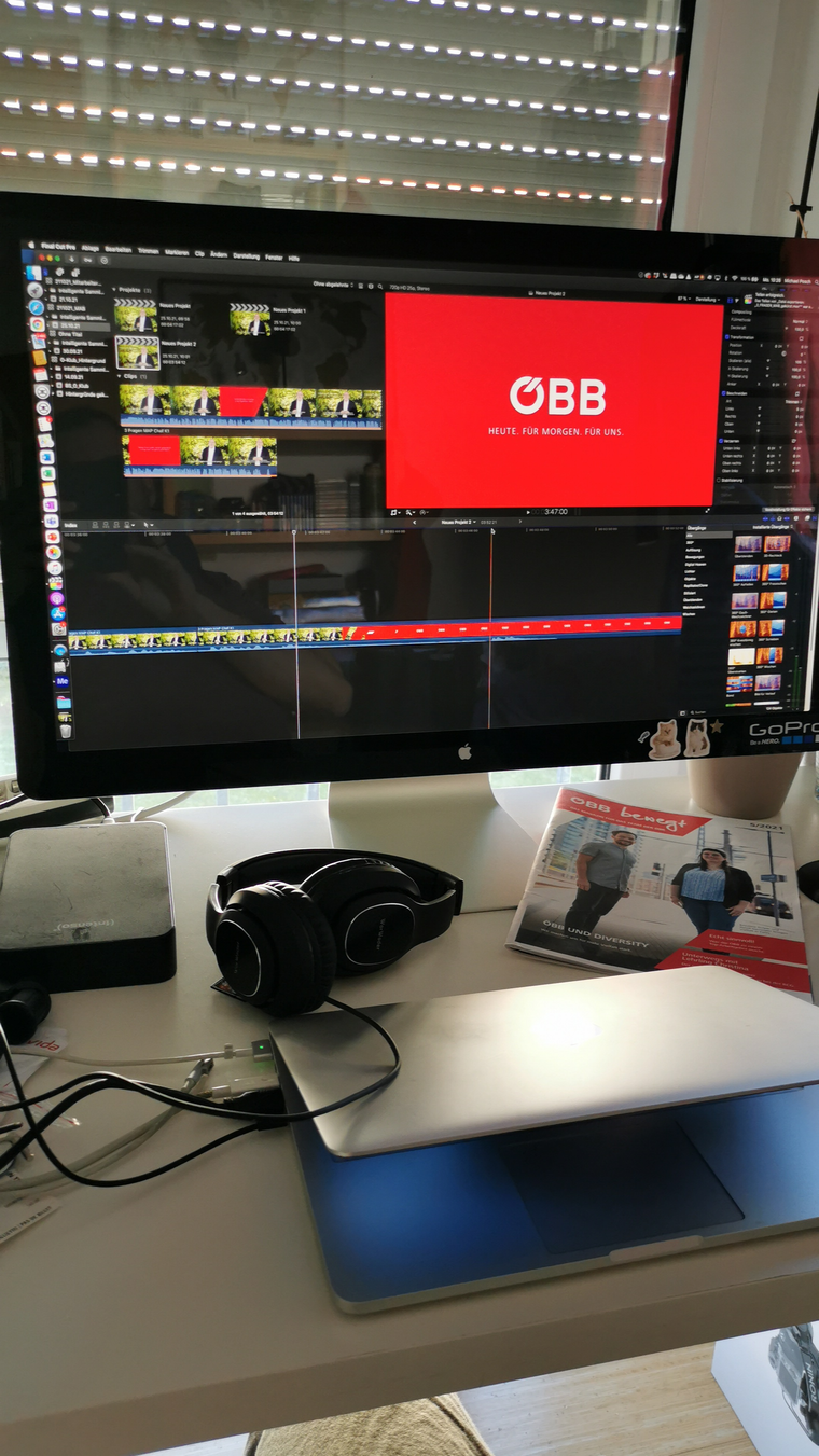 Posch bei der Arbeit