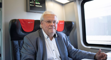 Promi im Zug