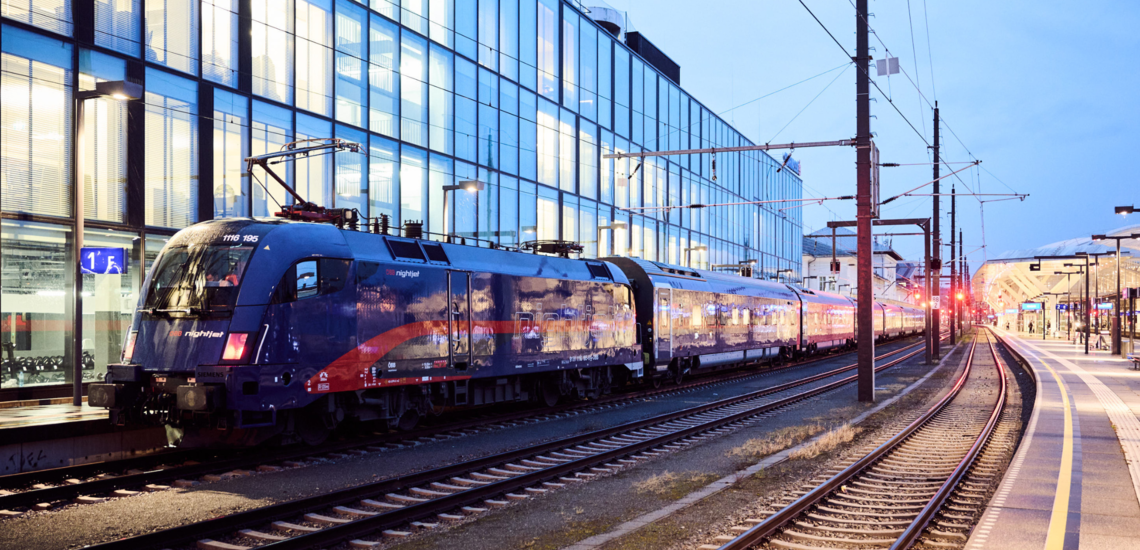 Nightjet in Salzburg