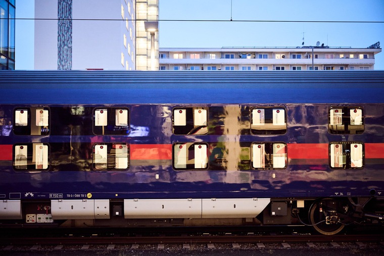 Nightjet Mini Cabins Außenansicht