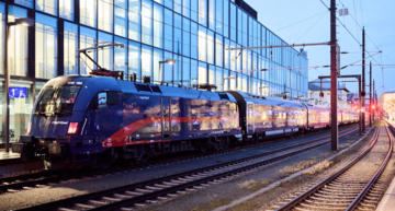 Nightjet New Gen in Salzburg