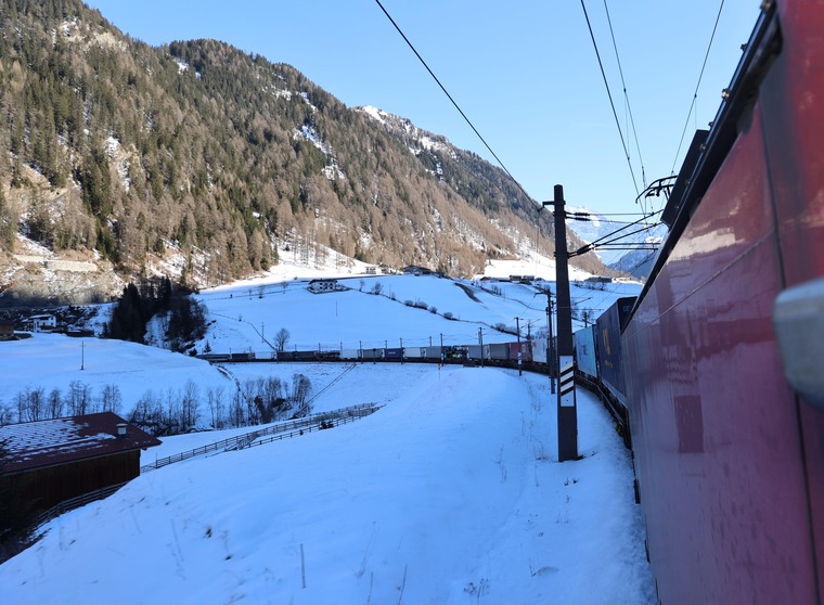 Die RoLa im Schnee