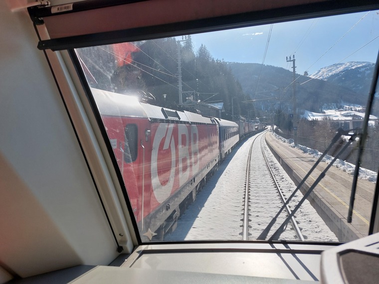 Blick aus der RoLa