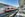 Roter Zug im Gleisbett
