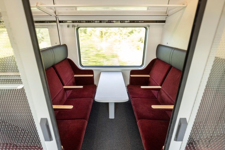 Economy Class Abteil