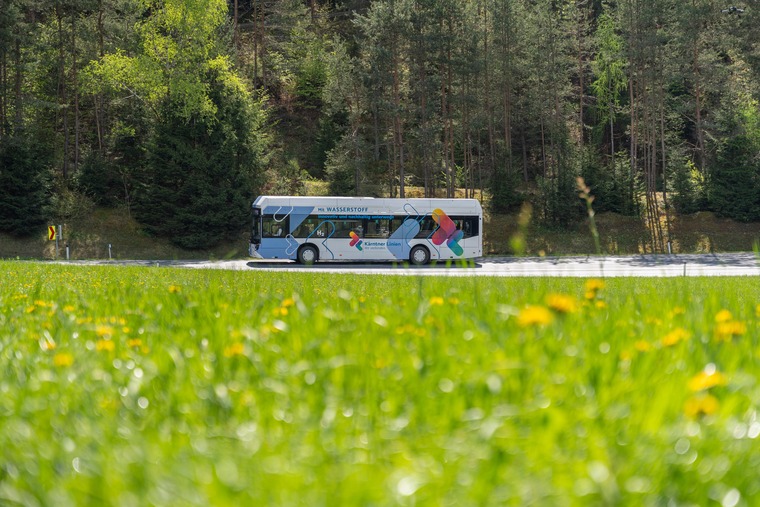 Wasserstoffbus Panorama
