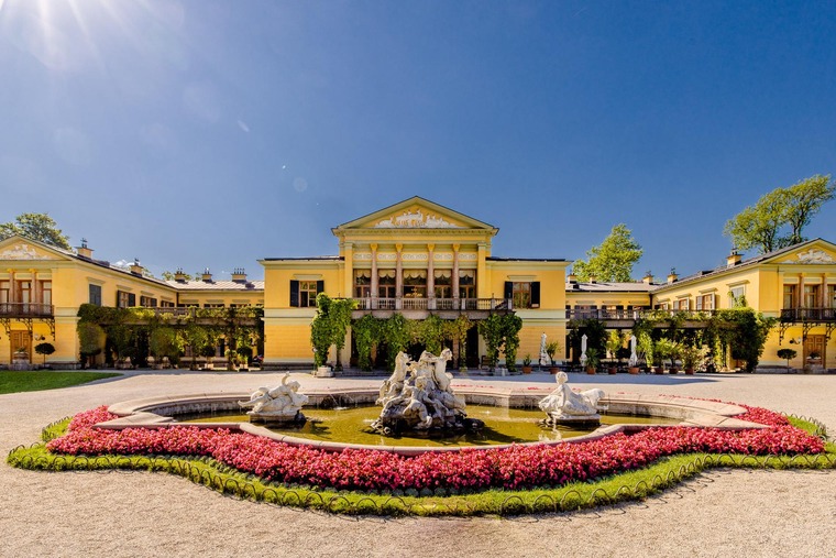 Zum Urlaub im Salzkammergut gehört Bad Ischl. Auf dem Bild sieht man die Kaiservilla.