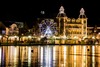 Blick auf den Weihnachtsmarkt in Velden am Wörthersee