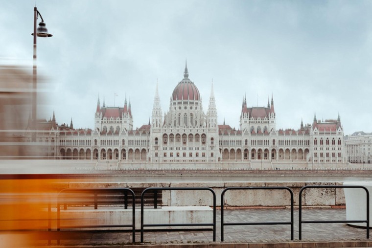 Das Parlament von Budapest 