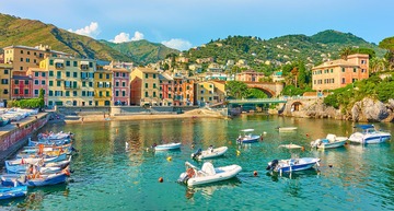 Genua Sehenswürdigkeiten: Blick auf den alten Hafen von Genua