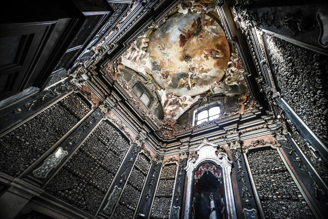 Mailand-Sehenswürdigkeiten: Die Kirche San Bernardino alle Ossa.